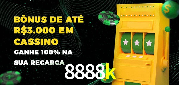 8888k melhor bônus de depósito